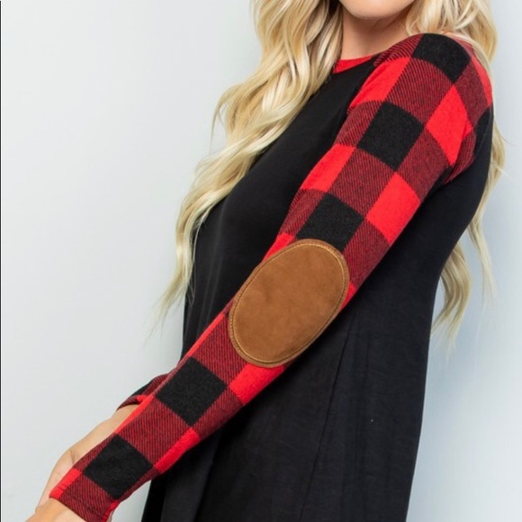 Comfortable long sleeve plaid shirt - Picture 2 of 2